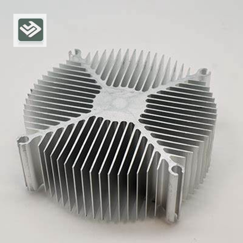 Foshan custom Aluminum Heatsink manufacturer with CNC machining ES
