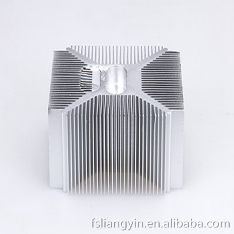 Foshan custom Aluminum Heatsink manufacturer with CNC machining ES