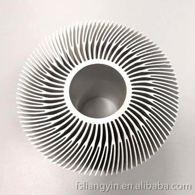 Customized industrial aluminum extrusion profile heatsink foshan factory ES